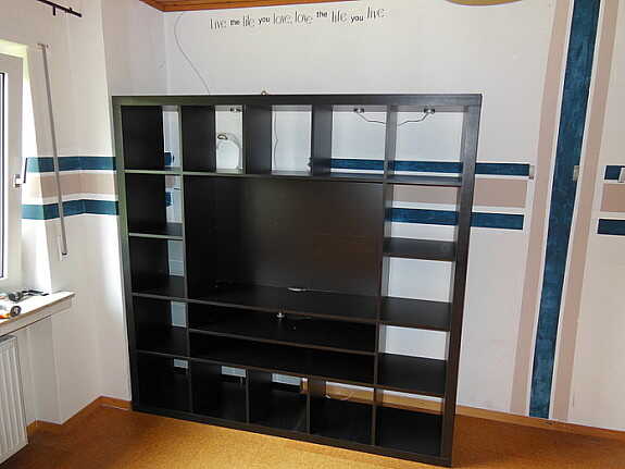 Ikea Expedit Tv Regal Schwarz Braun 1 Hoork Com