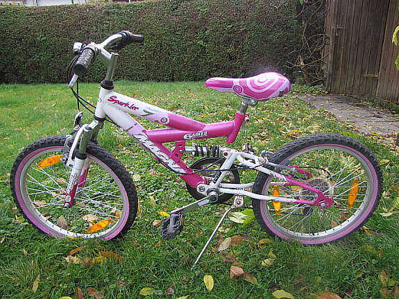 Fahrrad 20 Zoll Mountainbike Mädchen pink