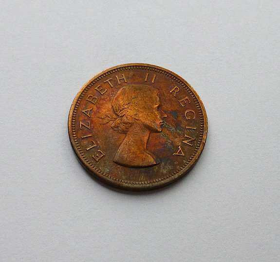 * SOUTH AFRICA * 1 Penny 1958  TOP COIN > ! 1